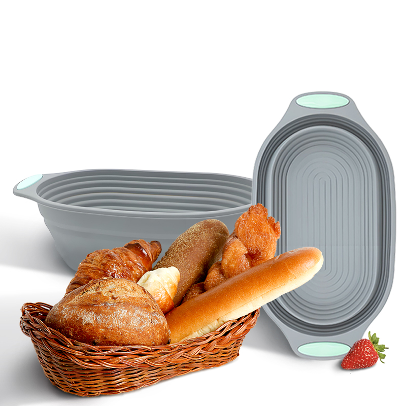 Kitchen Appliances Garage - 1PC 실리콘 접이식 반네통 빵 발효