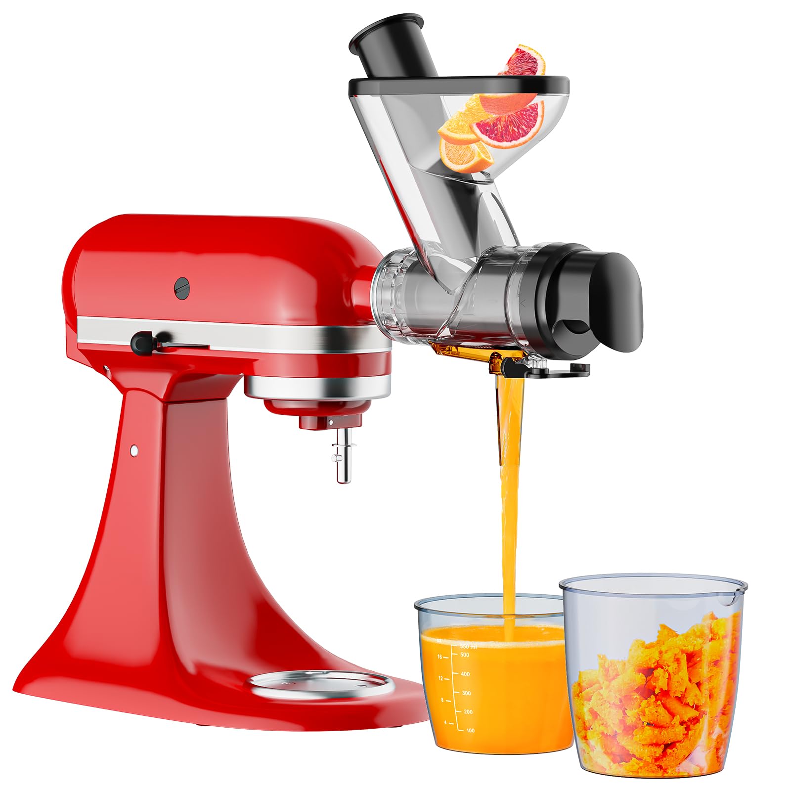 키친에이드 스탠드 믹서용 저속 냉압착 착즙기, 이중 공 - Kitchen Appliances Germany 리뷰 및 가격